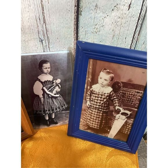 Creepy Photo Collection Bundle of 4 Framed Photos 💀🧌 - Picture 6 of 11